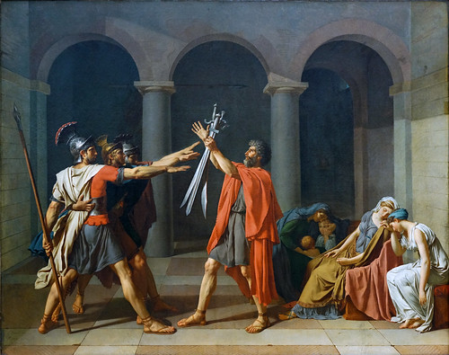 David, Oath of the Horatii