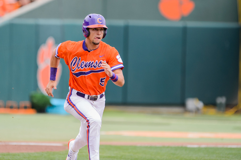 Clemson Baseball Photo of Chase Pinder and Louisville
