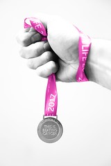 255/365 This is Beating Cancer... sooo proud of the ladies for completing the race for life in support of cancer research. Shaka Shaka