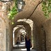 Greece (Chios Island) Mesta village has very narrow roads covered with arches and vaults