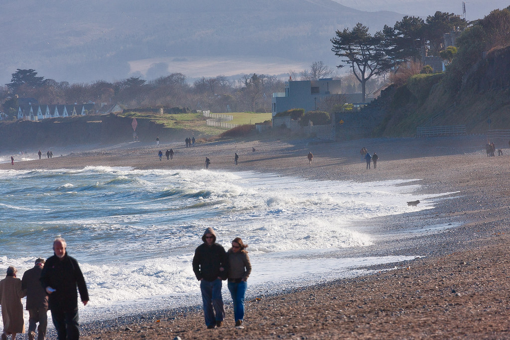 KILLINEY BEACH AND VIEWS FROM THE BEACH [THE DAY BEFORE ST. PATRICKS DAY 2008]-129553