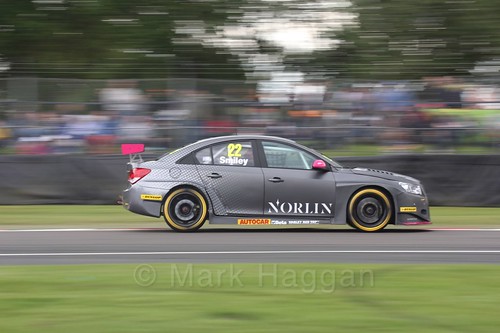 Chris Smiley in BTCC action at Oulton Park, May 2017