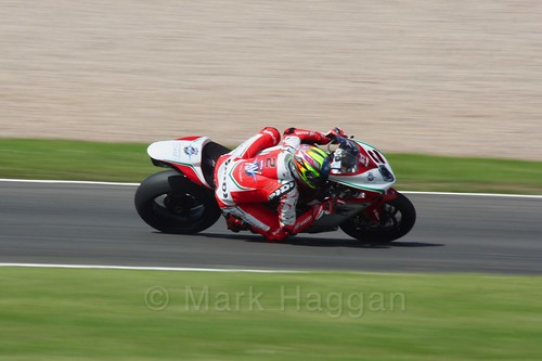 Leon Camier in World Superbikes at Donington Park, May 2017