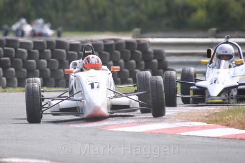 Tom McArthur in the Formula Ford FF1600 championship at Kirkistown, June 2017