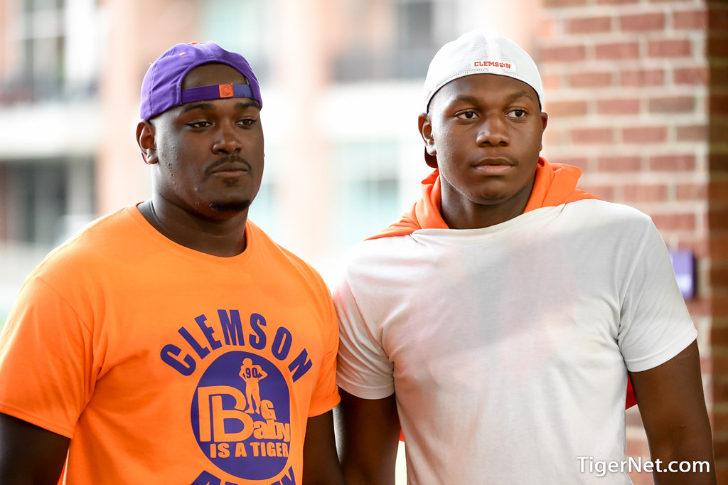 Clemson Recruiting Photo of Darnell Jefferies and Justin Mascoll