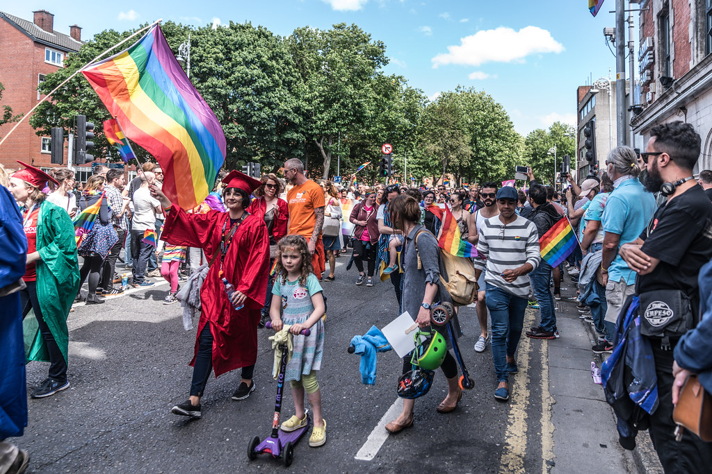 LGBTQ+ PRIDE PARADE 2017 [ON THE WAY FROM STEPHENS GREEN TO SMITHFIELD]-130073