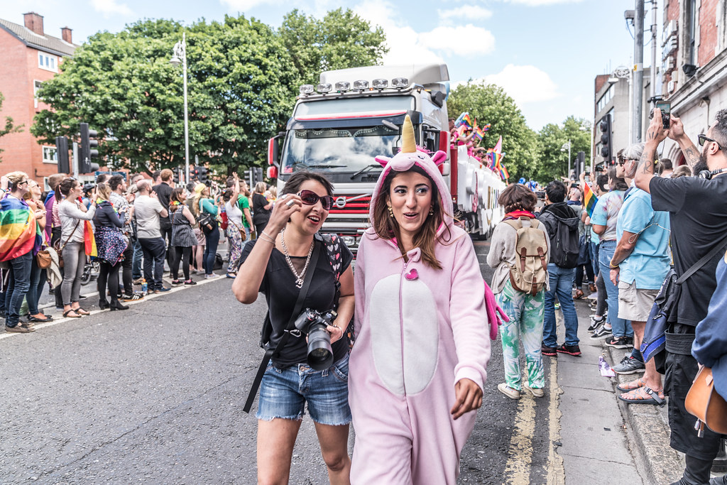 LGBTQ+ PRIDE PARADE 2017 [ON THE WAY FROM STEPHENS GREEN TO SMITHFIELD]-130091