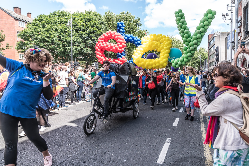 LGBTQ+ PRIDE PARADE 2017 [ON THE WAY FROM STEPHENS GREEN TO SMITHFIELD]-130133