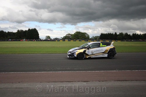 Jack McCarthy in the Renault Clio Cup during the BTCC weekend at Croft, June 2017