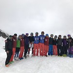 BC Ski Team Summer Training Group Athletes on Whistler Mountain