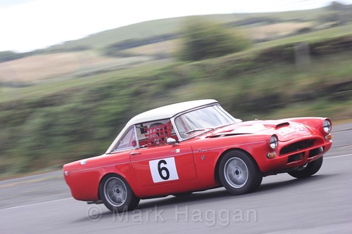 Edmund Cassidy in the HRCA Historic Sports Cars at Kirkistown, June 2017