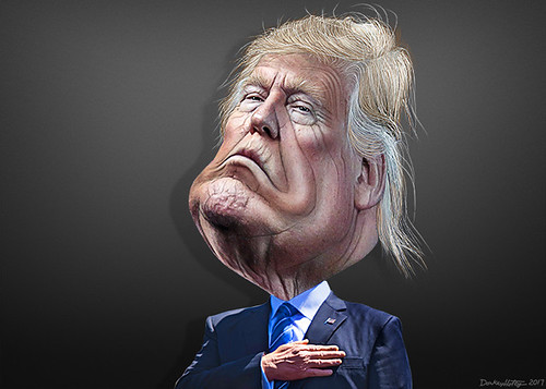 From flickr.com: Donald Trump - Caricature, From Images