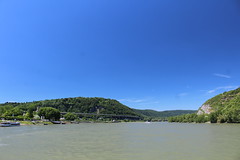 Rhine river in Andernach