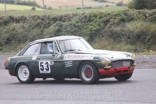 Garth Maxwell in the HRCA Historic Sports Cars at Kirkistown, June 2017