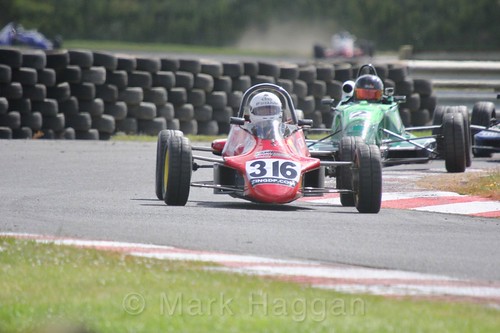 Ivor Mairs in the Formula Ford FF1600 championship at Kirkistown, June 2017