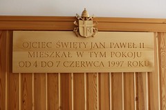 Księżówka, apartament św. Jana Pawła II