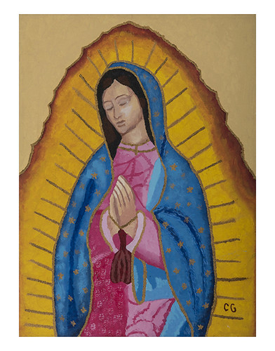 Autor: CLAUDIA MARIA GAXIOLA FIERRO, Nuestra Madre  40x50 cm