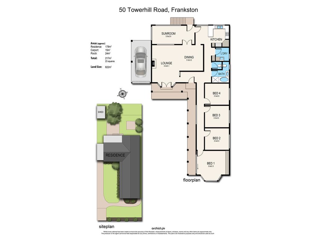 50 Towerhill Road floorplan