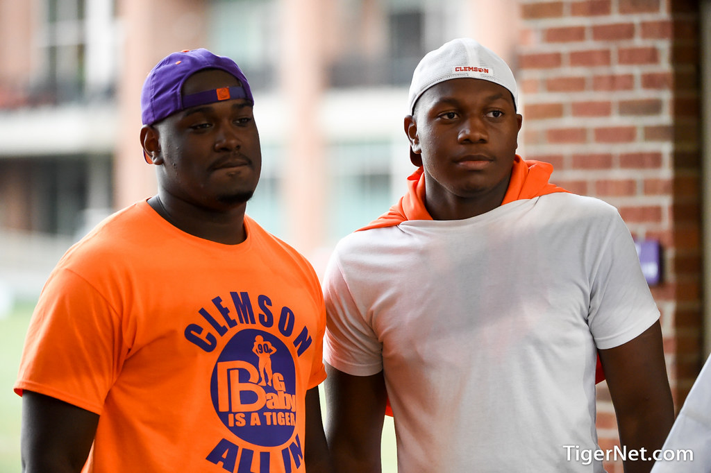 Clemson Recruiting Photo of Darnell Jefferies and Justin Mascoll