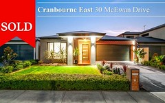 30 McEwan Drive, Cranbourne East Vic
