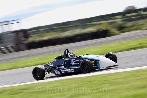 Jamie Thorburn in the Formula Ford FF1600 championship at Kirkistown, June 2017