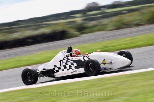 Tom Mcarthur in the Formula Ford FF1600 championship at Kirkistown, June 2017
