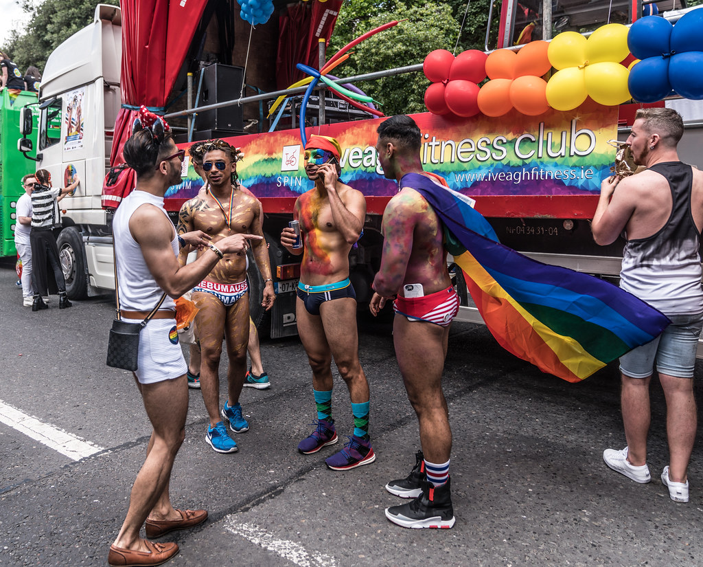 LGBTQ+ PRIDE PARADE 2017 [STEPHENS GREEN BEFORE THE ACTUAL PARADE]-129840
