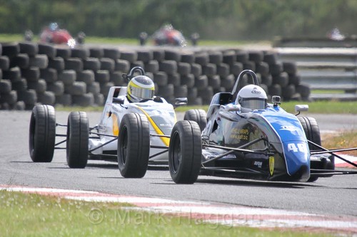 James Scott-Murphy in the Formula Ford FF1600 championship at Kirkistown, June 2017