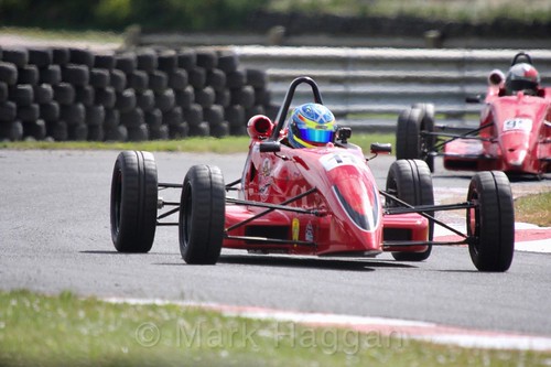 Ross Martin in the Formula Ford FF1600 championship at Kirkistown, June 2017