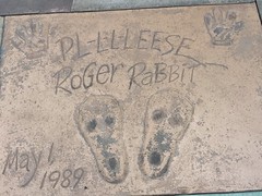 Roger Rabbit Hand and Footprints • <a style="font-size:0.8em;" href="http://www.flickr.com/photos/28558260@N04/35197103511/" target="_blank">View on Flickr</a>