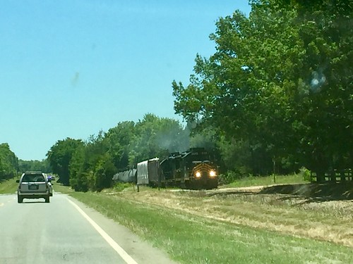Train in middle Georgia