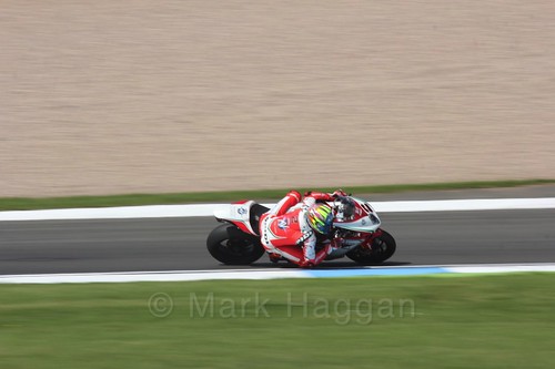 Leon Camier in World Superbikes at Donington Park, May 2017
