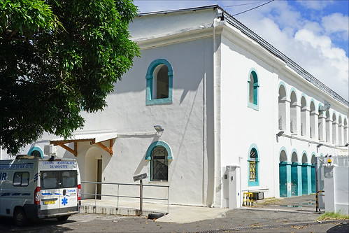L'hôpital historique (Dzaoudzi, Mayotte)
