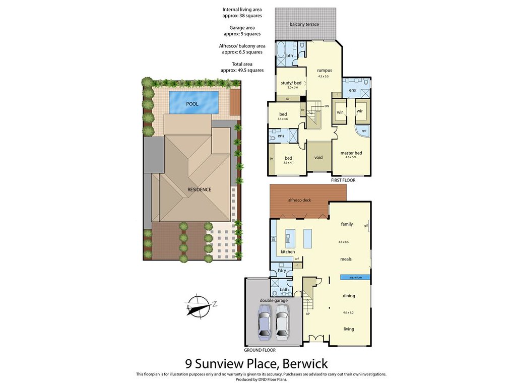 9 Sunview Place floorplan