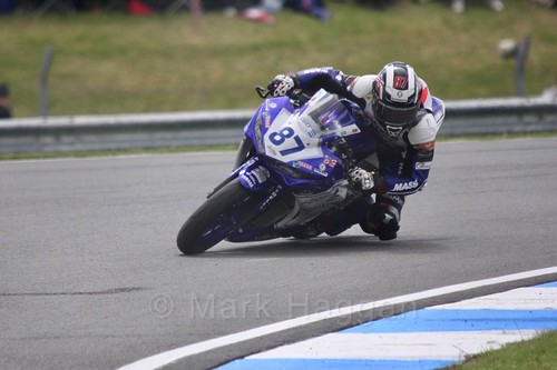 Angelo Licciardi in World Supersport 300 at Donington Park, May 2017