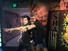 Madame Tussauds Orlando: Danny Zuko • <a style="font-size:0.8em;" href="http://www.flickr.com/photos/28558260@N04/34563698070/" target="_blank">View on Flickr</a>