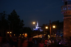 Moonrise over Space Mountain • <a style="font-size:0.8em;" href="http://www.flickr.com/photos/28558260@N04/33996991344/" target="_blank">View on Flickr</a>