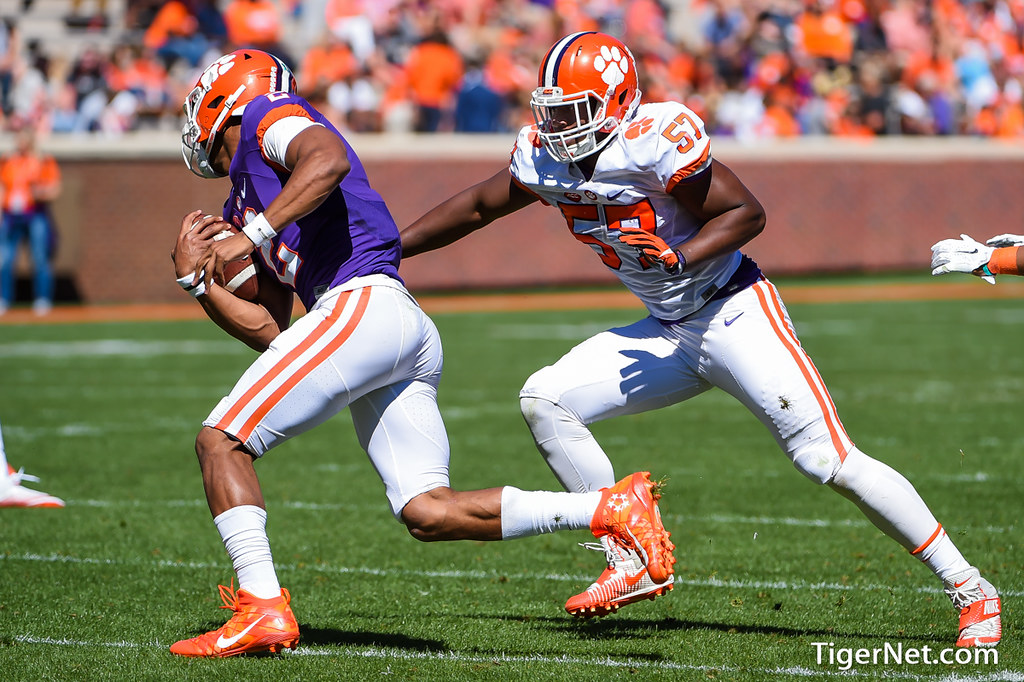 Clemson Football Photo of Kelly Bryant and Tre Lamar and springgame and orangeandwhitegame