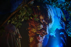 Universal Studios, Florida: The Wolfman Mural • <a style="font-size:0.8em;" href="http://www.flickr.com/photos/28558260@N04/34610026341/" target="_blank">View on Flickr</a>