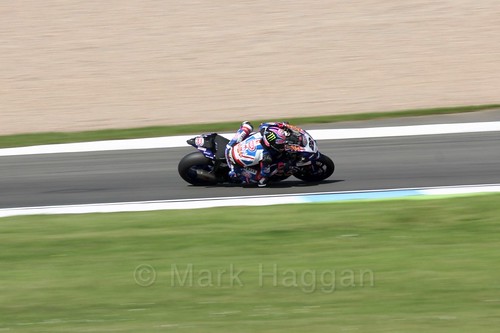 Alex Lowes in World Superbikes at Donington Park, May 2017