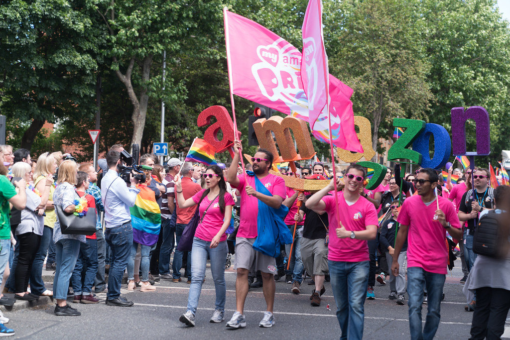 LGBTQ+ PRIDE PARADE 2017 [ON THE WAY FROM STEPHENS GREEN TO SMITHFIELD]-130086