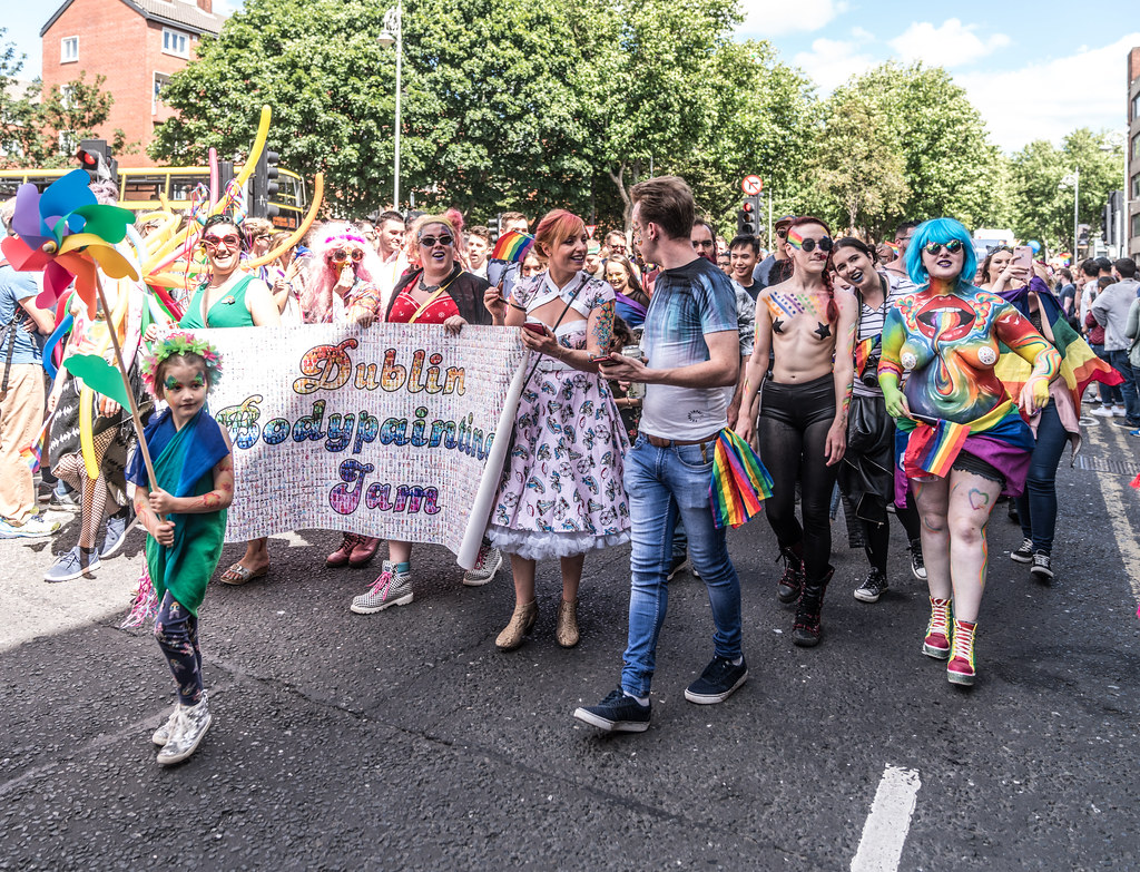 LGBTQ+ PRIDE PARADE 2017 [ON THE WAY FROM STEPHENS GREEN TO SMITHFIELD]-130156