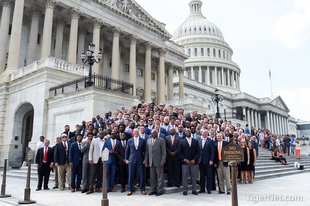 Clemson Football Photo of uscapitol and nationalchampions