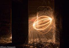 Steel Wool Spinning at the Pier 3