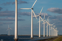 Windmolens - IJsselmeer