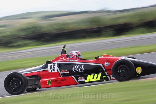 Jack Wolfenden in the Formula Ford FF1600 championship at Kirkistown, June 2017