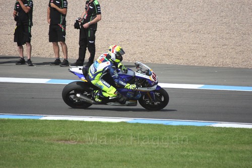 Riccardo Russo in World Superbikes at Donington Park, May 2017