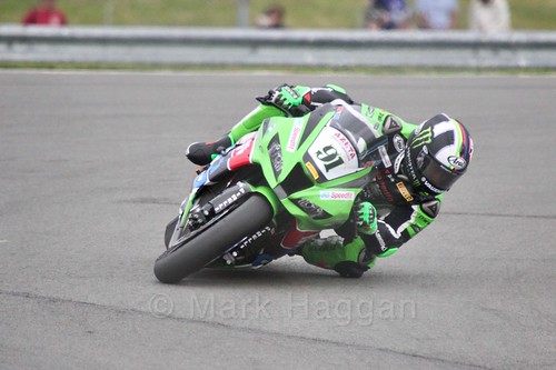Leon Haslam in World Superbikes at Donington Park, May 2017