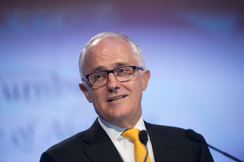 From flickr.com: Australian Prime Minister Malcolm Turnbull, From Images