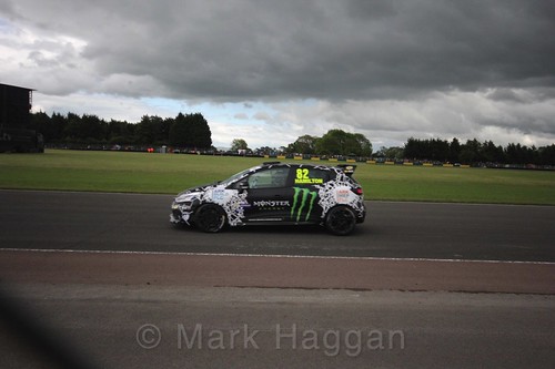 Nicolas Hamilton in the Renault Clio Cup during the BTCC weekend at Croft, June 2017